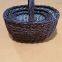 Customized Willow Storage Basket Round Shape Storage with handle for flower