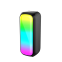 Microphone speaker HiFi Dual 4-inch RGB Lights DIY Colors FM function DIY Custom Color TWS Connection Portable Wireless Speaker