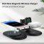 3 in 1 Magnetic Wireless Charger for Multiple Devices for Smartwatch Phone and Earbuds Foldable  Wireless charging station
