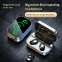TWS Mirror Earphone Blue tooth 5.3 Headphones True Wireless Stereo 9D Headset Gaming Earbuds Mirror LED Display auriculares
