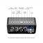 desk clock with BT speaker digital LED light desk & table FM radio alarm clock electronic calendars