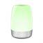 RGB Sunrise Alarm Clock Wake Up Light with Sunrise Colorful Bedside Lamp Sunset Night Light FM radio clock Natural lights