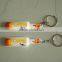soft PVC keychain, 2D debossed logo, free design key chain keyring