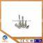 handan carbon steel hex head bolts fasteners,DIN933,from M6-M24