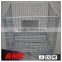 Ware house stackable storage cage Folderable wire mesh cage