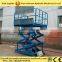 Fast delivery 14 meter lifting height stationary self propelled scissor lift table