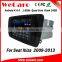 Wecaro WC-SI7004 Android 4.4.4 car multimedia system in dash for seat ibiza 2013 car dvd player radio gps playstore 2009-2013