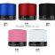2016 Hot Sale Mini Car Subwoofer Blue Speakers Wireless Metal Speakers Subwoofer