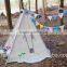 Play Fabric Kids Teepee Tent Kids Pop up Teepee Tent