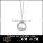 925 silver artificial diamond round ring pendant for women tamil om pendant