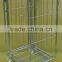 zinc plated roll container