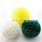 Professional party supplier Colorful Wedding hanging decoration 8" Paper honeycomb ball