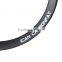 Fat bike rims 26er carbon clincher rim tubeless bike wheels carbon 65mm width