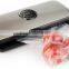 Stainless steel vacuum food sealer, home use food saver vacuum, Portable food packing machine