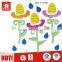 gel cling gel window sticker TPR plastic decoration spring flower EN71