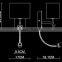 memory by Koris white acrylic wall lighting with CE certification top seller