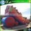 Cartoon inflatable dragon city playground slide inflatable zenith dragon for kids