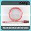 Anti-jamming Nylon Braided USB Data 4 core cable for iphone