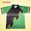 100%polyester dye sublimation men's bowling polo shirts