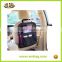 Luxury car back seat organizer with tablet holder