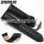 22mm high quality genuine leather Watch strap with stainless steel buckle Wholesale 3PCS