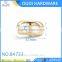 SGS certificated shiny gold shoe metal pin buckle with high quality