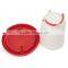 Brand New Three Type White & Red Plastic Chicken Chicks Hen Poultry Drinker Waterer With Handle High Quality