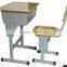 student desk and chair/metal wooden school furniture