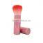High-End Good Qualty Soft Synthetic Hair Retractable Makeup With Printed Flower