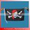 170T polyester flag, 90*150cm funny flag,Pirate flag with red bandana