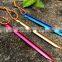 Hot sale Aluminum Tent Stakes Ultralight Y Beam Design with Reflective Pull Cords