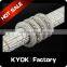 KYOK Russian design classical zinc hanging curtain rod,portable shower curtain rod,chromed metal curtain rod wholesale