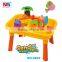 2015 Hualian Colorful Sand & Water Table With 20pcs Beach Tool Set