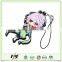 Top sale multi color custom cute mobile phone strap