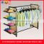 Metal clothes shop display stand