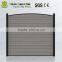 Wood Plastic Fence/Enclosure Wall 1.8m/2.0m/Vault/beam/wpc/wood fence/square pillar