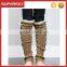 A-21 lace knitting leg warmers buttons lace leg warmers knitted lace boot leg warmers