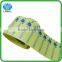 Custom waterproof transparent logo sticker with clear PET,PVC,BOPP material