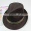 Factory in Zhejiang China good quality polyester fedora caps