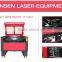 China supplies Hot sale for cloth/fabric/acrylic CO2 CNC Laser engraving/cutting machine