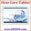 China OEM 10.6 inch super slim IPS octa core tablet pc android5.1 lollipop IPS touch octa core tablet support 3g