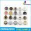 Decorative metal 12.5mm press metal snap button