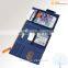 Canvas material in blue color hang wallets & holders