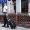 Padlock Luggage PVC High End Zipper Luggage Trolley For Business Men