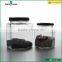 350ml 650ml hexagon food glass storage jar with cap