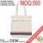 Custom Promotional recyclable Cotton Canvas Bag