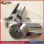 Swival glass support clamp for wall mounting glass shower door support tube bar
