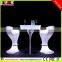 lights Led night club table, illuminated led bar furniture/colorful multicolor led light bar table