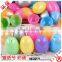 colorful empty large plastic egg