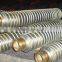 Concrete Stainless Steel Flexible Rubber Hose Double Flange Ends With Spring